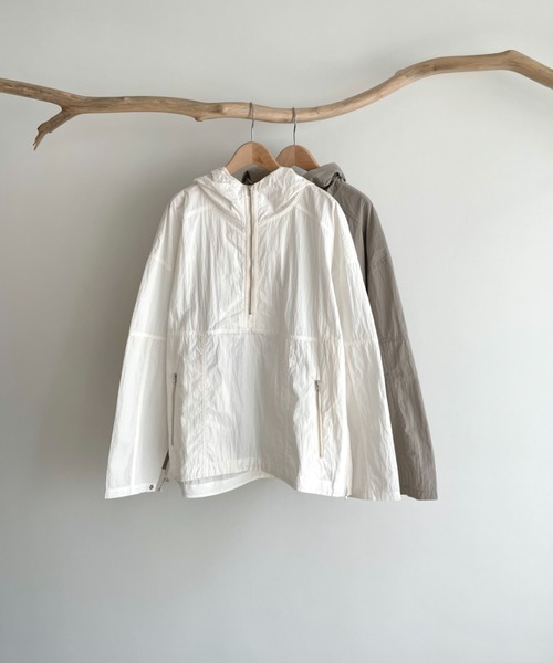 「CANAL JEAN」 「red chop works」ブルゾン 36 アイボリー レディースの画像