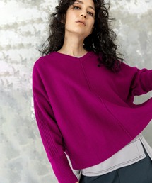 「OSMOSIS」 長袖ニット ONE SIZE ピンク レディースの画像4
