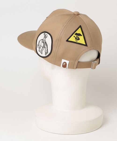 A BATHING APE（アベイシングエイプ） キャップ 帽子 MULTI PATCH CAP