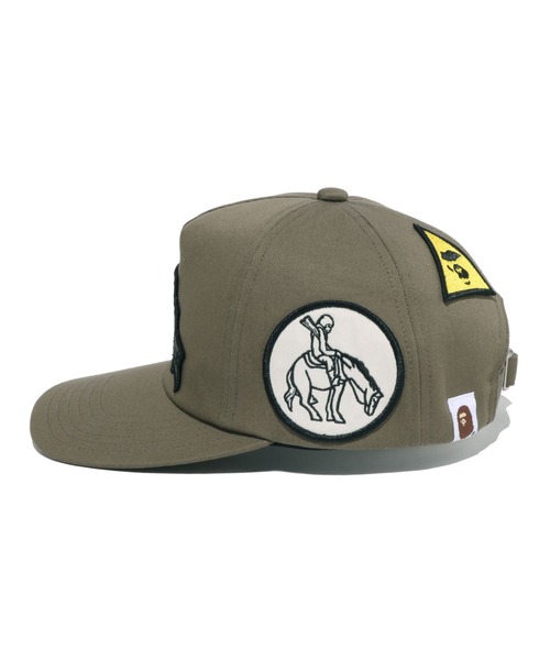 A BATHING APE（アベイシングエイプ） キャップ 帽子 MULTI PATCH CAP