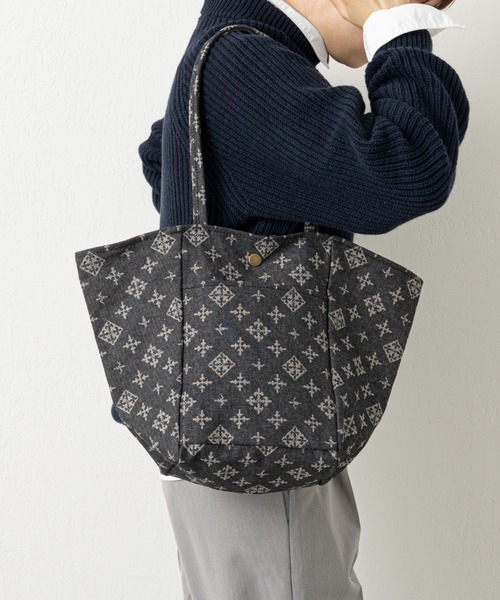 「Daily russet」 トートバッグ FREE ネイビー レディース_画像8