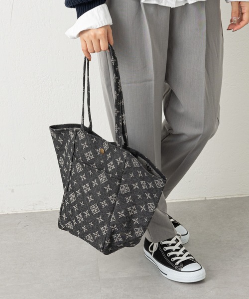 「Daily russet」 トートバッグ FREE ネイビー レディース_画像9