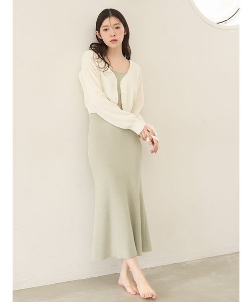 SNIDEL HOME パジャマ ルームウェア カーディガン×ワンピースセット