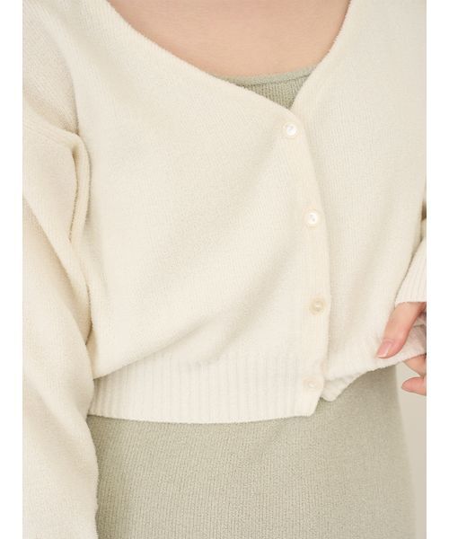 SNIDEL HOME パジャマ ルームウェア カーディガン×ワンピースセット