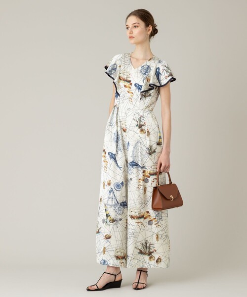 「LOULOU WILLOUGHBY」 オールインワン 2 ホワイト系その他 レディース_画像7