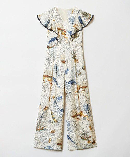 「LOULOU WILLOUGHBY」 オールインワン 2 ホワイト系その他 レディース_画像8