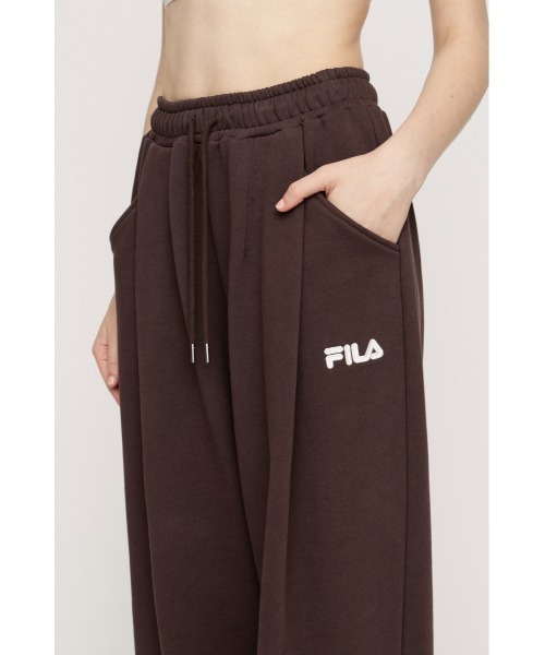 スウェットパンツ ジャージ FILA x SLY BARREL LEG SW PT フィラスライバレルレッグスウェットパンツ 春服 レディース_11