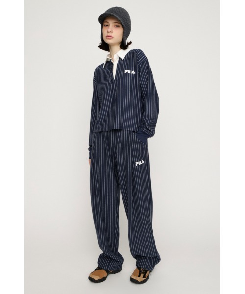 スウェットパンツ ジャージ FILA x SLY BARREL LEG SW PT フィラスライバレルレッグスウェットパンツ 春服 レディース_13