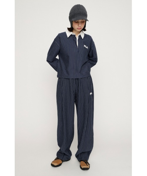 スウェットパンツ ジャージ FILA x SLY BARREL LEG SW PT フィラスライバレルレッグスウェットパンツ 春服 レディース_14
