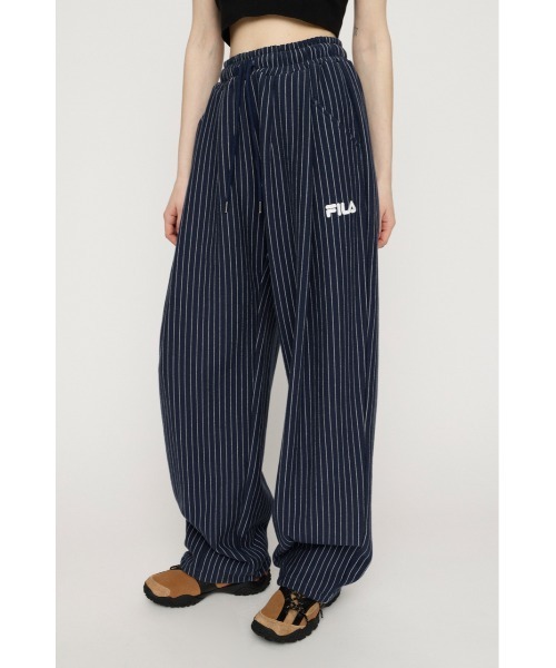 スウェットパンツ ジャージ FILA x SLY BARREL LEG SW PT フィラスライバレルレッグスウェットパンツ 春服 レディース_16
