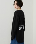 tシャツ Lee/リー ラウンドヘム ロングス...の詳細画像1