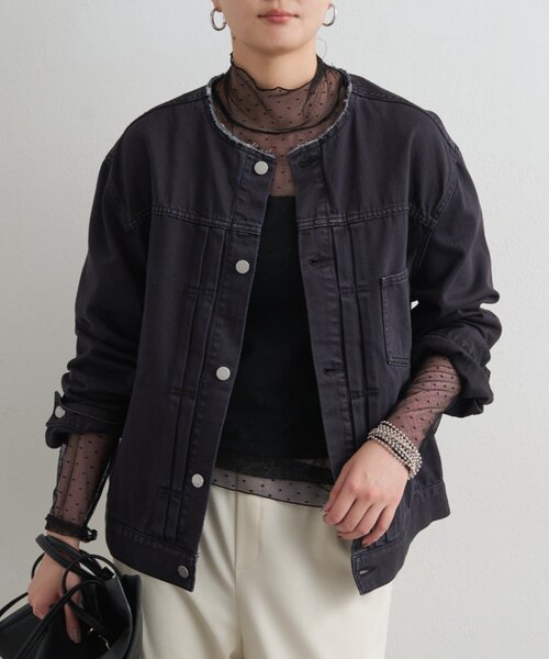 Loungedress（ラウンジドレス） デニムジャケット gジャン 「ainode