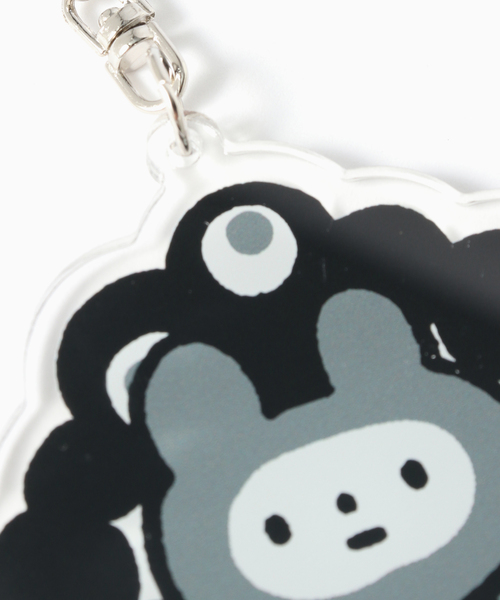 キーケース きっこうちゃん ・モノクロミャクミャク アクリル