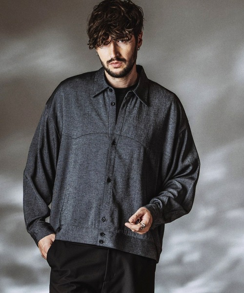 NO ID.（ノーアイディー） シャツ 「NO ID.」Dry Crossover Shirt