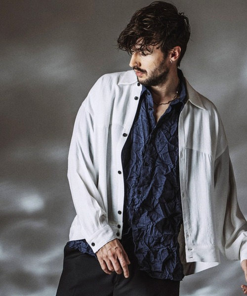 NO ID.（ノーアイディー） シャツ 「NO ID.」Dry Crossover Shirt
