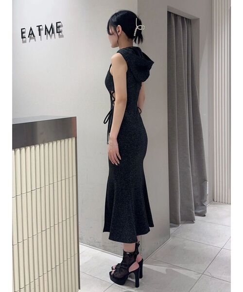 EATME（イートミー） ワンピース 夏 サイドレースアップフーディ