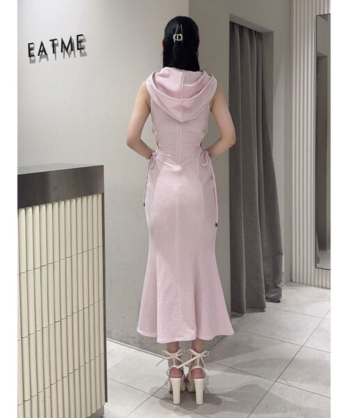 EATME（イートミー） ワンピース 夏 サイドレースアップフーディ