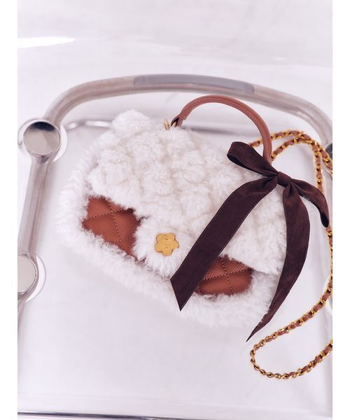 「LILY BROWN」 2WAYバッグ「MARY QUANTコラボ」 F ブラック レディースの画像