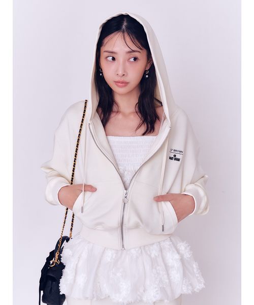 「LILY BROWN」 2WAYバッグ「MARY QUANTコラボ」 F ブラック レディースの画像