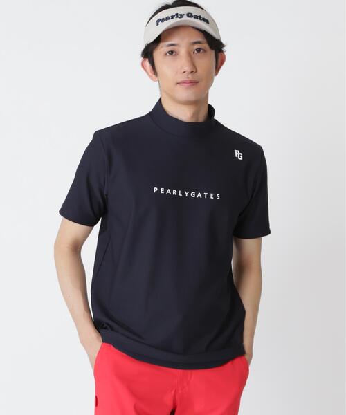 PEARLY GATES（パーリーゲイツ） tシャツ 4WAYストレッチリップル半袖