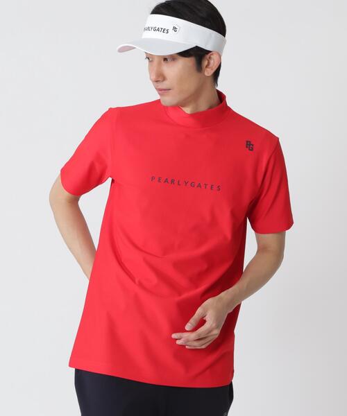 PEARLY GATES（パーリーゲイツ） tシャツ 4WAYストレッチリップル半袖