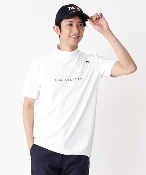 PEARLY GATES（パーリーゲイツ） tシャツ 4WAYストレッチリップル半袖