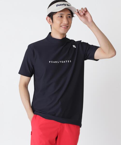 PEARLY GATES（パーリーゲイツ） tシャツ 4WAYストレッチリップル半袖