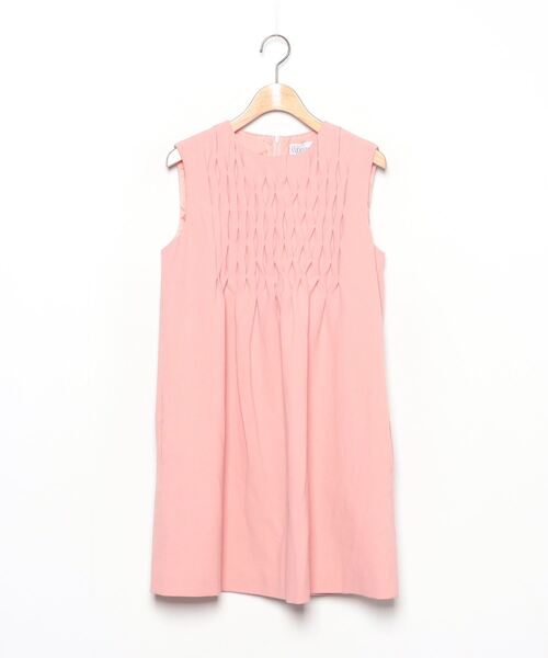 RED VALENTINO レッドバレンティノ　ピンクノースリーブ ワンピース RED VALENTINO（レッドヴァレンティノ） ノースリーブワンピース 38