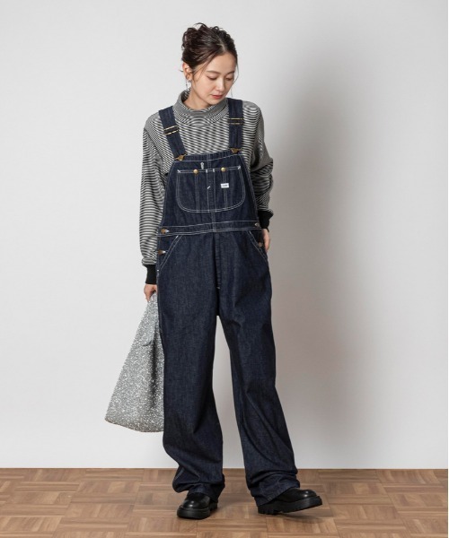 Lee（リー） オーバーオール S ノンウォッシュ レディース : ZOZOTOWN 