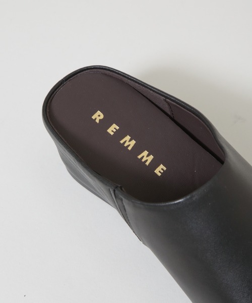 「REMME」 ミュール 36 オフホワイト レディース_画像8