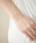 ブレスレット 「スキニー」 K18YG ダイヤ...の詳細画像5