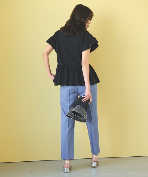 「Feroux」 パンツ 0 イエロー レディース_画像4