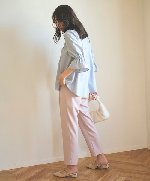 「Feroux」 パンツ 0 イエロー レディース_画像7