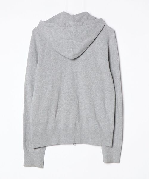 LACOSTE グレー フードパーカー LACOSTE（ラコステ） ジップアップパーカー 3 グレー メンズ