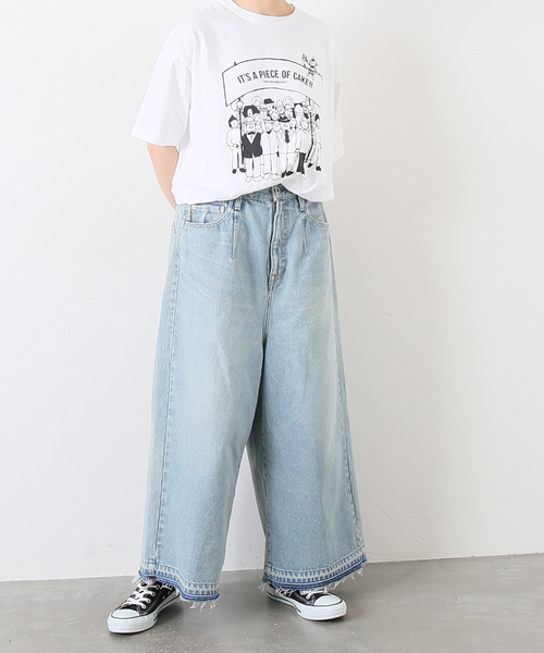 「JOURNAL STANDARD LUXE」 半袖Tシャツ MEDIUM ホワイト レディース_画像8