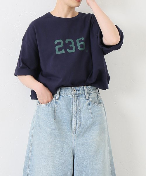 「JOURNAL STANDARD LUXE」 半袖Tシャツ MEDIUM ホワイト レディース_画像9