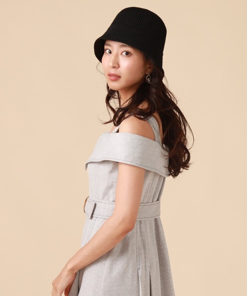 「Cheek」 キャミソールワンピース SMALL グレー レディース_画像6