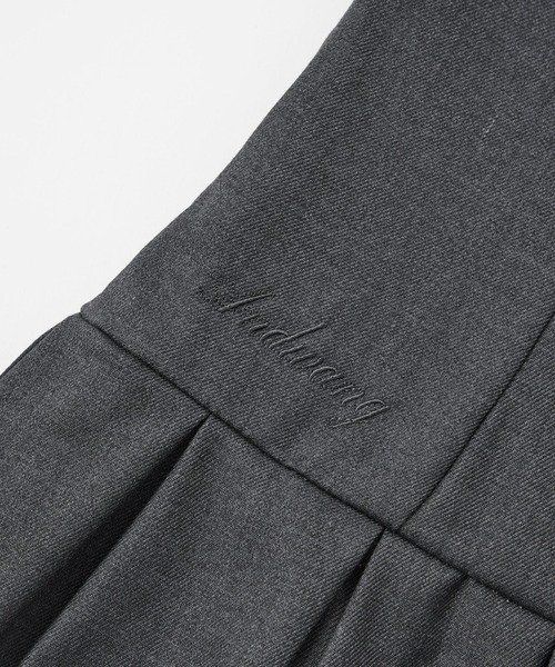 ANDWANG ワンピース Slim tie pleats mini dress : ZOZOTOWN Yahoo!店