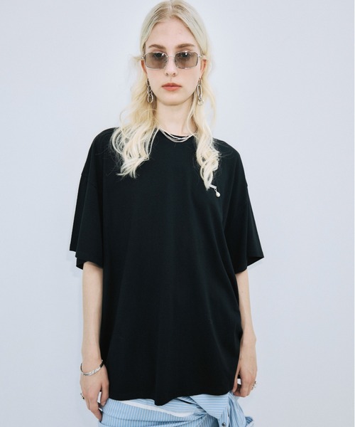 JOSE MOON（ジョゼムーン） tシャツ 半袖 PEARL OVER HALF SLEEVE T