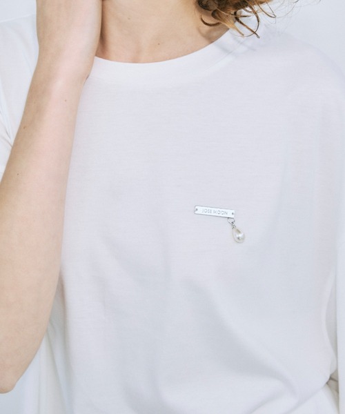 JOSE MOON（ジョゼムーン） tシャツ 半袖 PEARL OVER HALF SLEEVE T