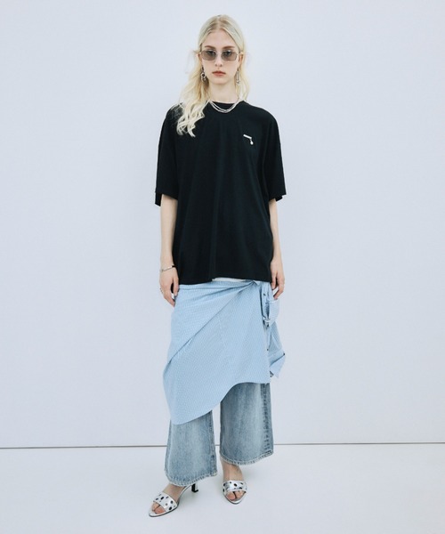 JOSE MOON（ジョゼムーン） tシャツ 半袖 PEARL OVER HALF SLEEVE T