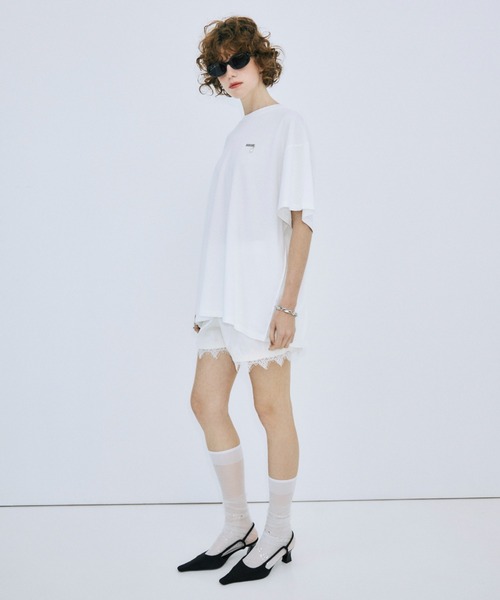 JOSE MOON（ジョゼムーン） tシャツ 半袖 PEARL OVER HALF SLEEVE T