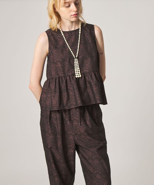 ブラウス シャツ 「Steven Alan」ジャガード タンクトップ ブラウス レディース | STEVEN ALAN | 05