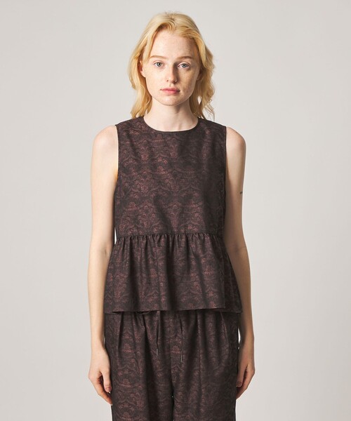 ブラウス シャツ 「Steven Alan」ジャガード タンクトップ ブラウス レディース | STEVEN ALAN | 07