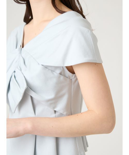 CELFORD（セルフォード） tシャツ 半袖 「洗える」「接触冷感」リボン