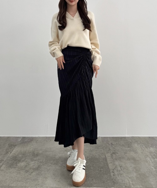 「CENEA」 ロングスカート MEDIUM ブラック レディース_画像5