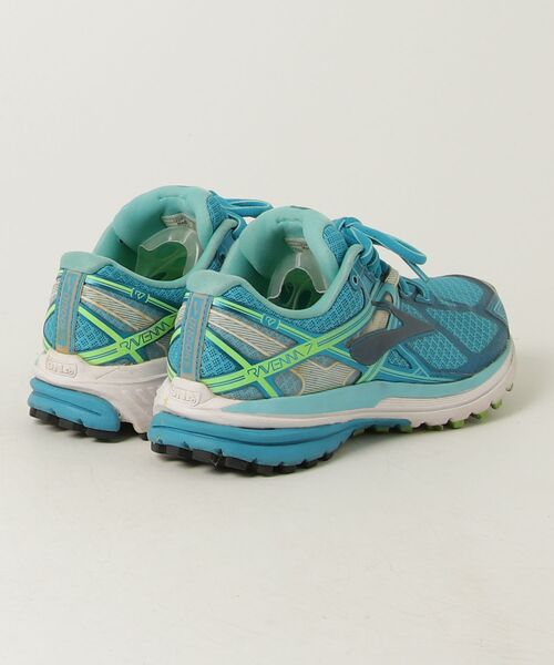 「BROOKS」 ローカットスニーカー 22cm ブルー レディース_画像2