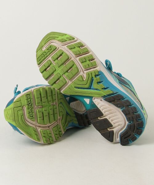 「BROOKS」 ローカットスニーカー 22cm ブルー レディース_画像3