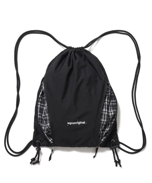 SEQUENZE デイバック リュック WEB限定 / 2WAY仕様 /チェックジップ