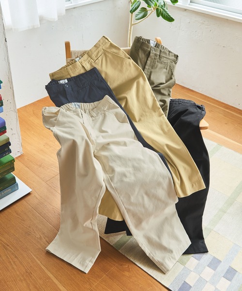 「EMMA CLOTHES」 チノパンツ L ダークネイビー メンズ_画像8